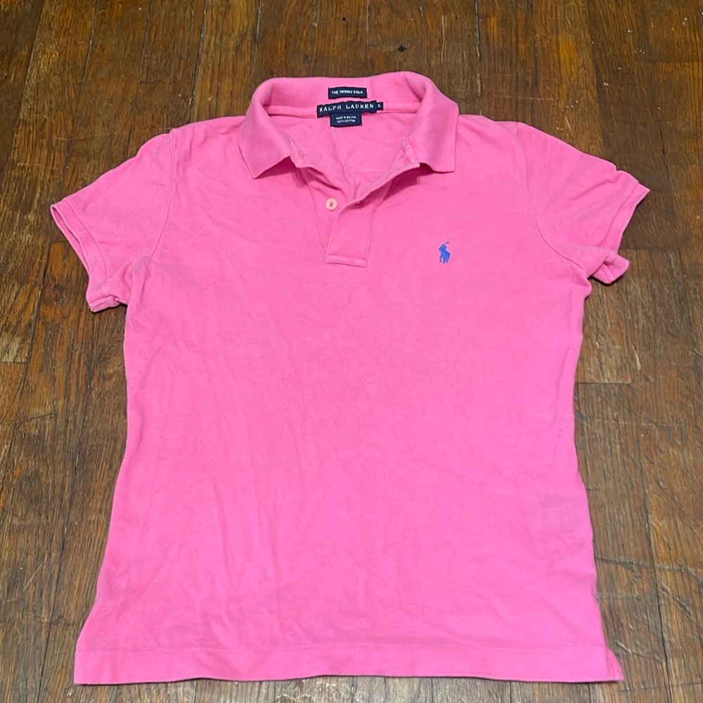 Ralph Lauren, the skinny polo short sleeve dress shirt